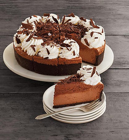 The Cheesecake Factory&#174; Chocolate Mousse Cheesecake - 10&#34;